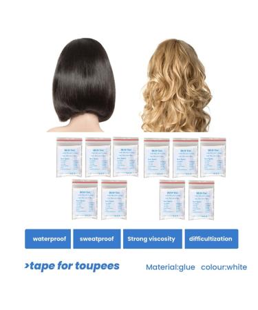 Carriere 360Pc/Lot Super Strong Double-Layer Tape Wig Adhesive Extended Hair Strip Waterproof for Toupee Lace Wig Tape Film - Buy Online on GoSupps.com