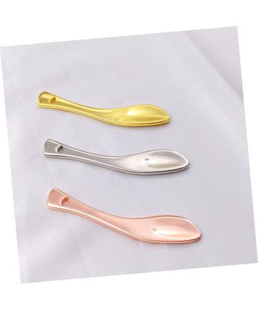 Outanaya 4pcs Face Cream Scoop Eye Cream Scoop Makeup Beauty Spoons Cosmetic Cream Scoops Rose Gold Metal - Buy Online on GoSupps.com