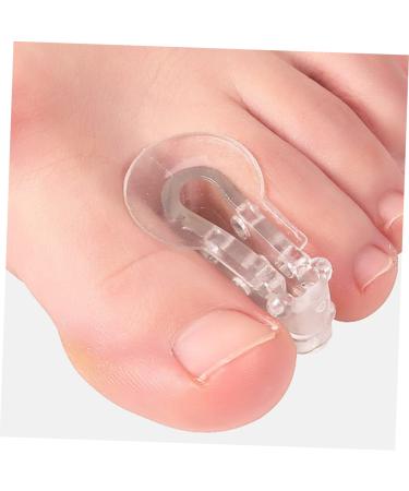 Silicone Toe Separator Clips Bundle for Hammer Toe & Valgus Correction - 4 Pairs - Buy Online on GoSupps.com