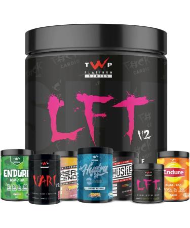 TWP Nutrition Platinum LFT V2 Pre Workout 390g | 30 Servings | High Stim | Fruit Punch Flavor - Buy Online on GoSupps.com