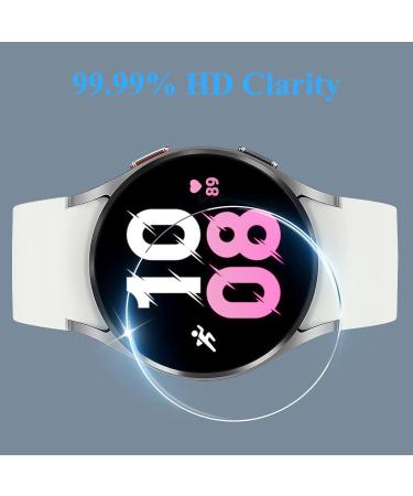 4 Pack Galaxy Watch 5/4 Screen Protector 40mm - YMHML Tempered Glass, Waterproof, 9H Hardness, Anti-Scratch Film - Transparent Accessories - Buy Online on GoSupps.com