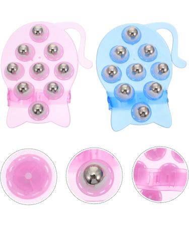 Fomiyes 2-in-1 Massage Device - 9 Pearl Neck & Shoulder Roller | Steel Ball Body Massager for Deep Tissue Relief Shop Internationally! - Buy Online on GoSupps.com
