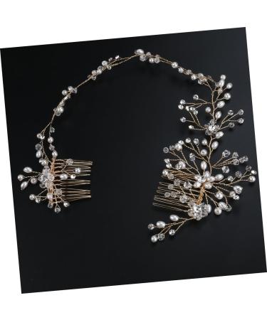 FRCOLOR Bridal Wedding Hair Comb Hair Comb Rhinestone hair pin tiara hairpin bride Ladies Ideas - Buy Online on GoSupps.com