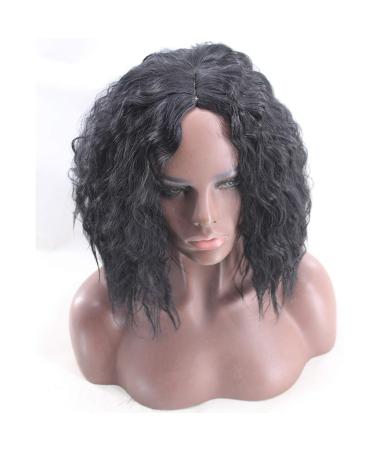 Ultimate Afro Curly Wig for Women - Long Black Synthetic Hair for Cosplay & Anime - Buy Online on GoSupps.com