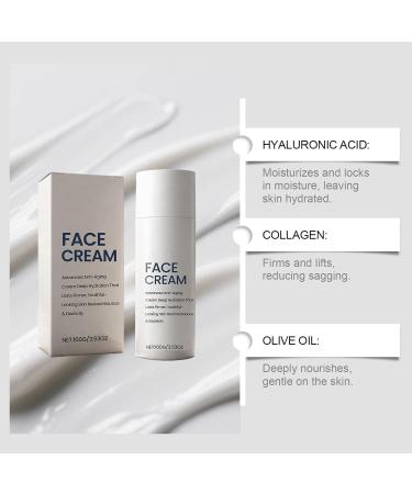  G n rique Moisturizing Face Cream - 100g Nourishing and Firming Facial Balm | Facial Moisturizer for Women | For Deep and Soothing Hydration for Dry and Sensitive Skin - Buy Online on GoSupps.com