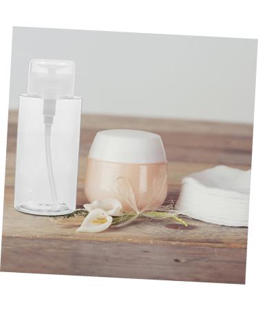  FRCOLOR FRCOLOR 200ml Transparent Leaf-Proof Cleaning Bottle Lockable Bottle for Nail Polish and Makeup Remover 2pcs - Buy Online on GoSupps.com