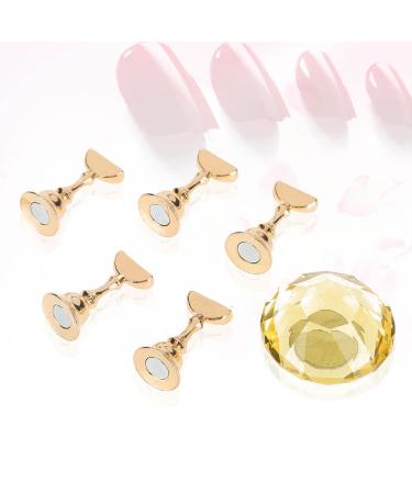 Shop 3 Colors Nail Tip Stand - Oval Crystal Practice Holder for Nail Salon | International Shipping Available - Buy Online on GoSupps.com