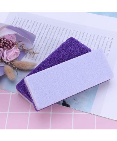 Milist 2-in-1 Bimsstein W scher for Hand & Feet Care | Exfoliating Pedicure Tool for Men & Women - Purple - Buy Online on GoSupps.com