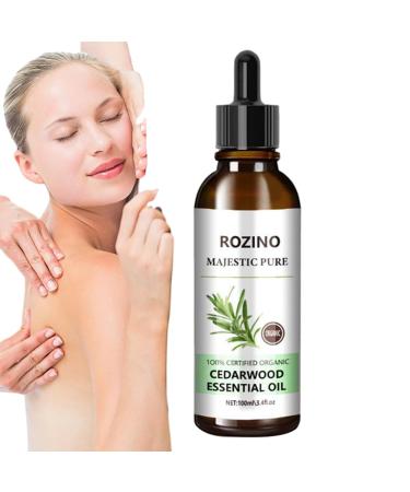 Body massage oil - moisturizing body essence 100 ml cedar massage oil |Nourishing natural essential oil for normal greasy sensitive skin improves skin tightening