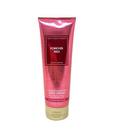 Bath & Body Works Forever Red Deluxe Gold Woven Basket Gift Set with Marbela Cherry On Top Bar Soap and Loofah - Unisex Whole Body Skin Care Set - Buy Online on GoSupps.com
