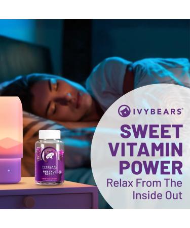 IvyBears Women s Glow Pack Hair Vitamin + Glow Tanning + Fast Acting Melatonin Gummies Vegan Gummies with Biotin Collagen Beta-Carotene & Sleep Support Hair Skin & Rest Routine 60 ct Each - Buy Online on GoSupps.com