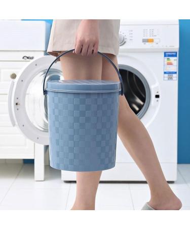 NEDLON Thicken Chamber Pot with Lid Portable Plastic Bucket Potty Storage Stool for Camping Travel Home Car Multipurpose (Color : Green Size : 28cm) 28cm Green - Buy Online on GoSupps.com