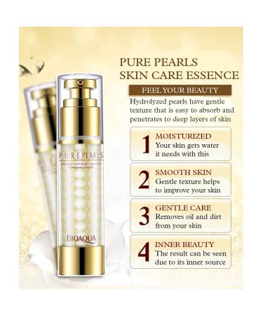 BIOAQUA Pure Hydrolyzed Pearls 60g - Silky Moist Skin Nourishment with Plant Extracts for a Flawless Refreshing Glow - Buy Online on GoSupps.com