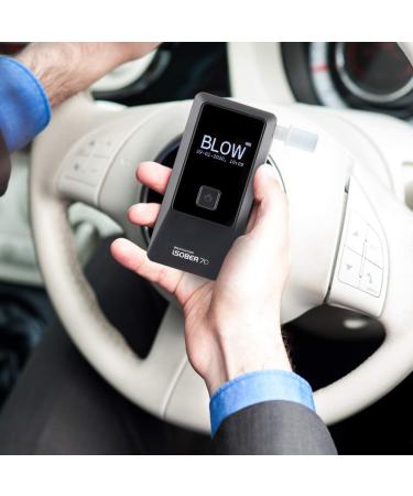 iSOBER 70 Premium Breathalyzer | DOT/NHTSA Evidential Model | Suracell FuelCell Sensor Technology - Buy Online on GoSupps.com