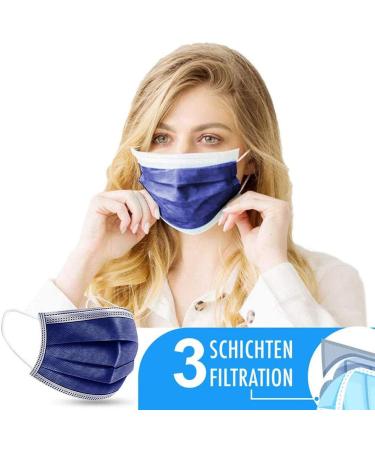 Disposable Face Cover 3-Ply Outdoor Breathable Mouth Protection Bandanas for Women and Men - Buy Online on GoSupps.com
