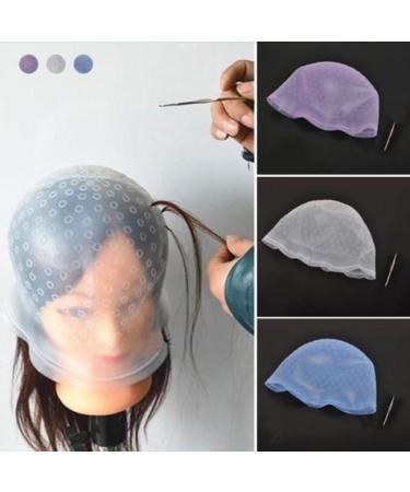 Professional Silicone Reusable Hair Coloring Cape - Highlight & Dye Tips - Perfect for Salon & Home Use! - Buy Online on GoSupps.com