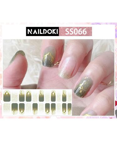 NAILDOKI Nail Foil Art Sticker - Self-Adhesive Manicure DIY Decoration (6 Sheets) - B2-04 - Buy Online on GoSupps.com