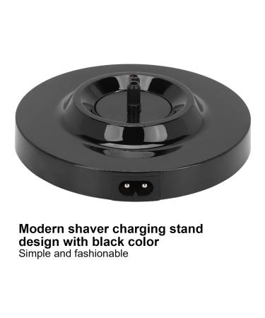 ZJchao Universal Electric Shaver Charging Stand - Replacement Base for Men's Razors | Round Shape | Black - Buy Online on GoSupps.com