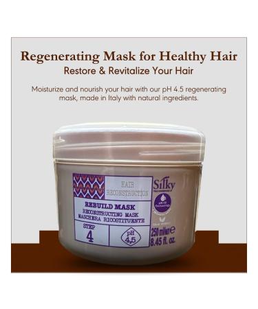 pH Regulating Rebuild Mask | Fragrant Deep Conditioning Hair Mask for Damaged Hair | 250ml | Soft & Rich Texture - Buy Online on GoSupps.com