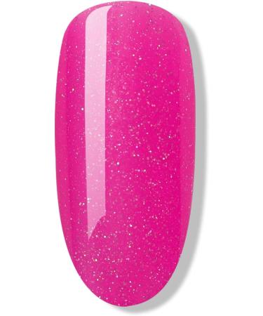 Bluesky Gel Nail Polish Hot Pink Sparkle Pch36 Candy Pink Glitter Shimmer Sparkle Long Lasting Chip Resistant 10 ml (Requires Drying Under UV LED Lamp) - Buy Online on GoSupps.com