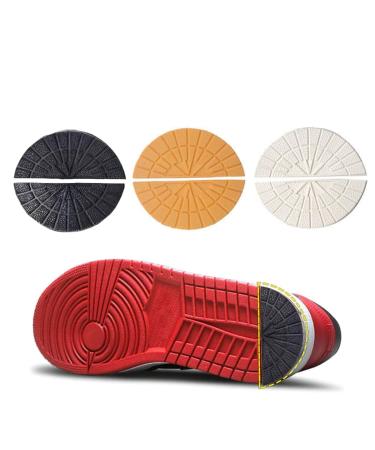 3 Pairs Sole Protector for Sneakers Shoe Heel Repair Plates Shoes Heel Protector Non Slip Heel Pad Sole Plates for Men and Women (Mixed Color)