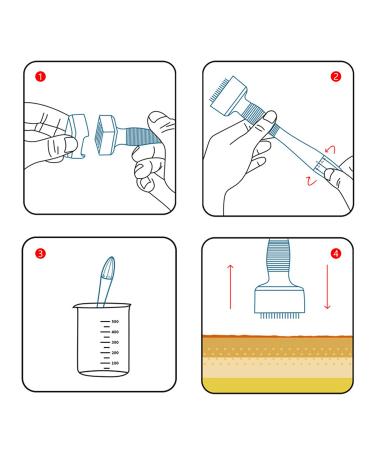 Koi Beauty Professional Derma Stamp Microneedling Pen - Adjustable Titanium Microneedle Roller for Facial and Body Hair Growth - Basic Version - Buy Online on GoSupps.com