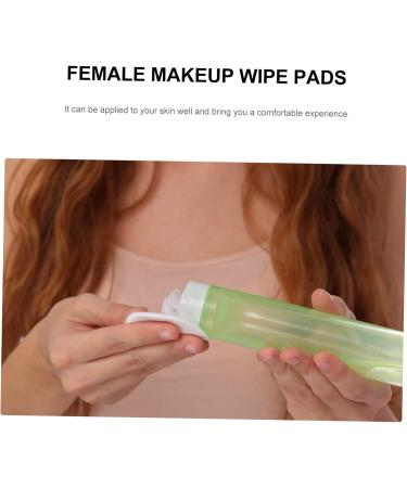 minkissy 1 Set Cleansing Pad Sponges for Cleaning Esponjas Faciales Cleaning Sponge Reusable Makeup Remover Pads with Holder Eye Makeup Remover Pad Bamboo Tube Organic White - Buy Online on GoSupps.com