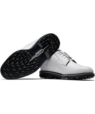 Footjoy Men's Premiere Series Field Golf Shoe - 42.5 EU - White & Black - Premium Performance & Comfort for Golf Enthusiasts - Buy Online on GoSupps.com