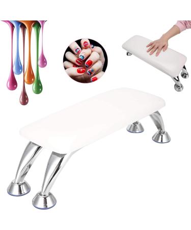Nail Art Hand Pillow Hand Rest Pillow Nail Arm Rest Detachable Nail Art Hand Pillow Salon Arm Hand Rest Cushion with Stainless Steel Support for Nail Tech Use - Buy Online on GoSupps.com
