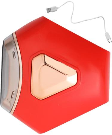 Electric Nail File - Automatic Fingernail Cutter | Electric Automatic Nail Safety Trimmer with Nail Clip Storage 2-in-1 Nail Cutter and Polisher for Kids Adults Red - Buy Online on GoSupps.com