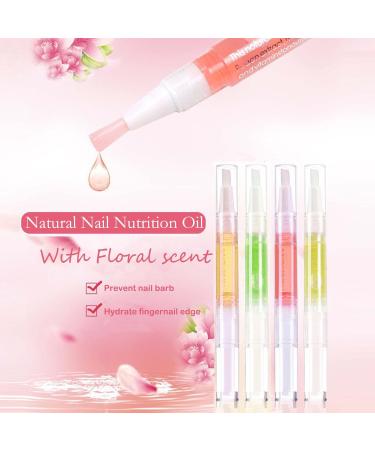 DAGEDA Cuticle Oil Pen 5pcs Nail Polish Repair Gel Pen Nourish Manicure Nutrition Oil 5 Flavors Moisturizing Nail Softener and Strengthener for Damaged Nails Cuticle Revitalizing 5ML/pen (Set A) 5 Scents Set A - Buy Online on GoSupps.com