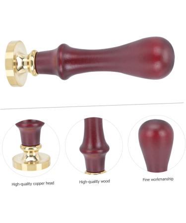 PLAFOPE 1pc Dispensing Plate Tool Coffee Tamper Stamper Makeup Gadgets Wooden Handle Coffee Beans Pack 1 count (Pack of 1) Brown - Buy Online on GoSupps.com