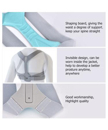 n/a Back Posture Corrector Clavicle Spine Back Shoulder Support Belt Posture Correction Prevents Slouching Unisex (Color : Gray Size : S code) Handmade Full moon lofty ambition - Buy Online on GoSupps.com