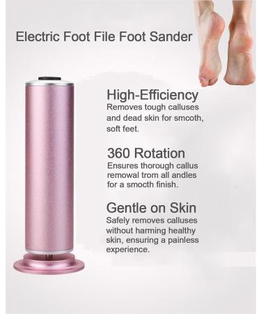 Foot Polisher Electric Dermave Electric Foot Callus Remover Callus Remover for Feet Electric 2024 New Foot Electric File with 60PCS Sanding Discs For Dead Dry Crack Calluses(Black) - Buy Online on GoSupps.com