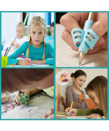 CHENGJIA Writing Aid for Kids - Pencil Grip for Children (8 Pieces) | Improve Pen Holding & Writing Skills - Buy Online on GoSupps.com