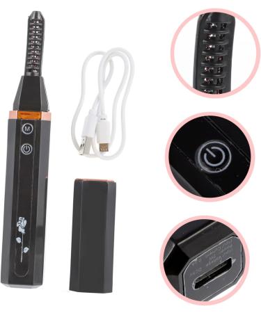 Buy Angoily Heated Eyelash Curler & Hair Roller Clips - USB Charging Mini Makeup Tool for Perfect Lashes | International Shipping - Buy Online on GoSupps.com