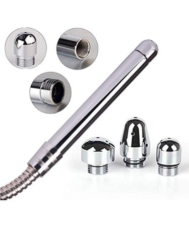 Shower Douche Enema Kit - 59 Inch Hose 3 Nozzle Heads | Colon Cleaner for Men & Women - International Shipping Available - Buy Online on GoSupps.com
