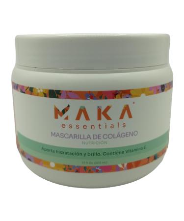 Collagen Nutrition Mask - moisturizes - shines - softens - strengthens - protects - nourishes - restores - repairs - 17 Fl Oz natural