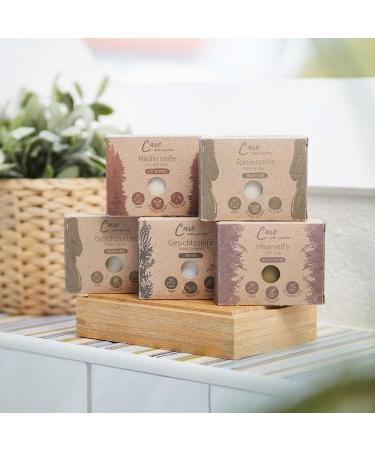  pandoo pandoo Face Soap Deep Dive Natural Salt Soap 100g Solid Soap for Men and Women Plastic Free and Vegan - Buy Online on GoSupps.com