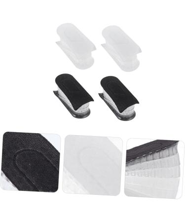 FRCOLOR Height Increasing Insoles - 2 Pairs for Women & Men | Heel Cups for Elevation & Comfort | Thermal Flannel Support Pads | 12x6cm - Buy Online on GoSupps.com