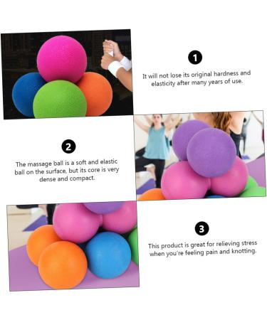 Premium Healeved 2st Yoga Ball Massage Balls - Back & Muscle Massager for Home | Lacrosse & Ice Hockey Foot Roller for Ultimate Relaxation - Buy Online on GoSupps.com