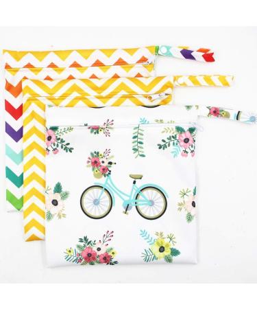 Xingmo Reusable Wet Dry Bag Nappy Organizer - Hanging Diaper Bag for Wet or Dry Clothes (3# L) - Buy Online on GoSupps.com