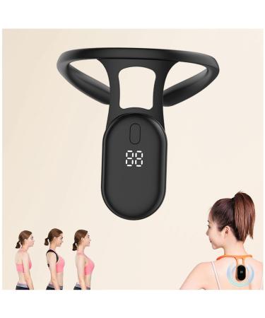 Electronic Posture Corrector for Women with Sensor Vibration Reminder Posture Corrector for Women Electronic Help You Keep A Good Habit of Your Posture Black