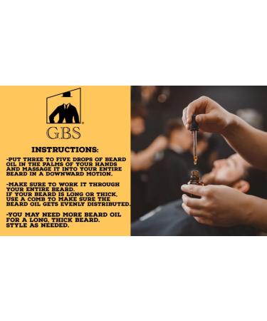 Buy G.B.S Natural Unscented Beard Oil & Dropper - 1fl oz | International Shipping Available - Buy Online on GoSupps.com