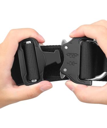 DETECH Taktischer G rtel mit Schnellverschluss und Metallschnalle - Hochleistungs-MOLLE Herreng rtel f r Jagd & Airsoft - Schwarz Internationaler Versand - Buy Online on GoSupps.com