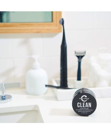 Challenger Clean Cream Pomade 3oz | Fragrance Free, Non-Comedogenic | Medium Hold, Natural Finish | Water Based, Travel Friendly | Unscented - Pack of 1 - Buy Online on GoSupps.com