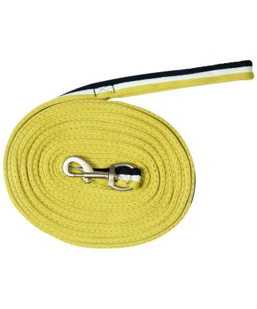 Pfiff 101196 Softlunge lunge lunging line swivel snap hook approx. 8.20 meters blue-white-lime 820 cm blue-white-lime