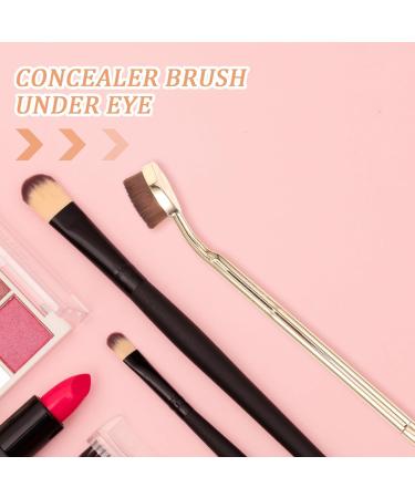 PATKAW Makeup Dual-ended Foundation Brush Concealer Cream Cosmetics Blush Brush All-in-one Eyeshadow Brush for Blending Liquid Powder - Buy Online on GoSupps.com