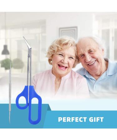 Long Handled Toenail Scissors Clippers Nail Scissors and Clippers Stainless Steel Pedicure Nail Tool Set Long Handle Toenail Scissors + Nails File for Thick Toe Nails - Buy Online on GoSupps.com