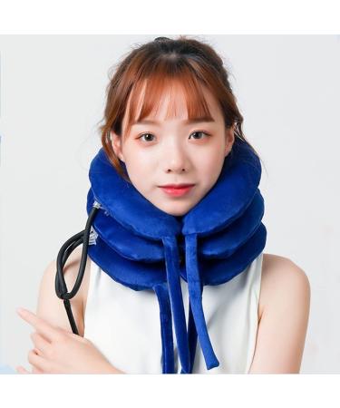 Nakeah Cervical Neck Traction Device - Adjustable Inflatable Neck Support for Pain Relief | Home Use Decompression - Buy Online on GoSupps.com